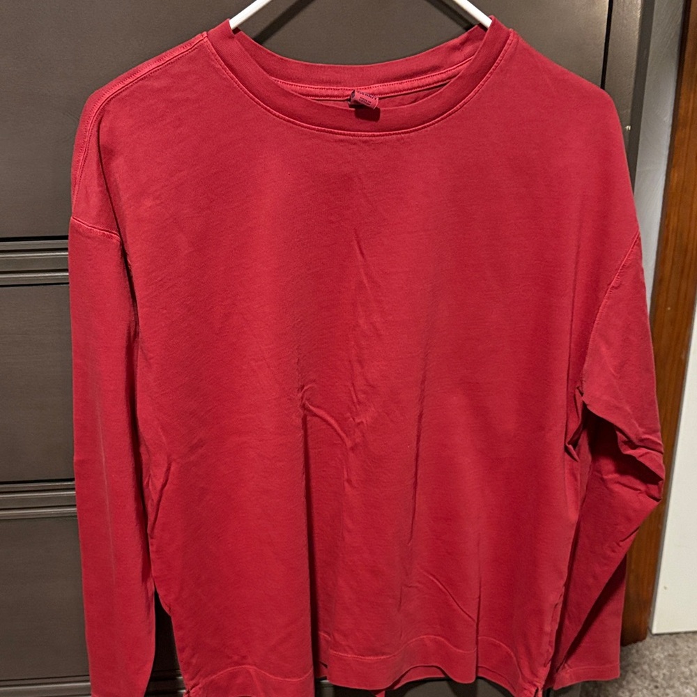 Old Navy Crimson Long Sleeve Shirt
